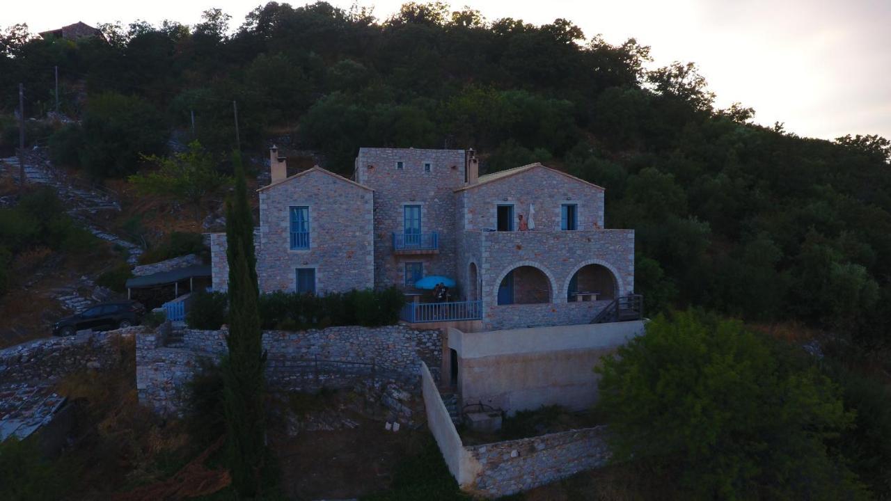 Philothea Guest House Mani Greece Mitziolena ภายนอก รูปภาพ