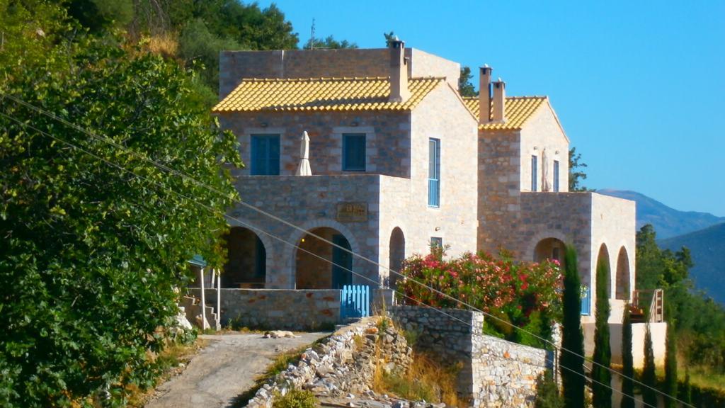 Philothea Guest House Mani Greece Mitziolena ภายนอก รูปภาพ